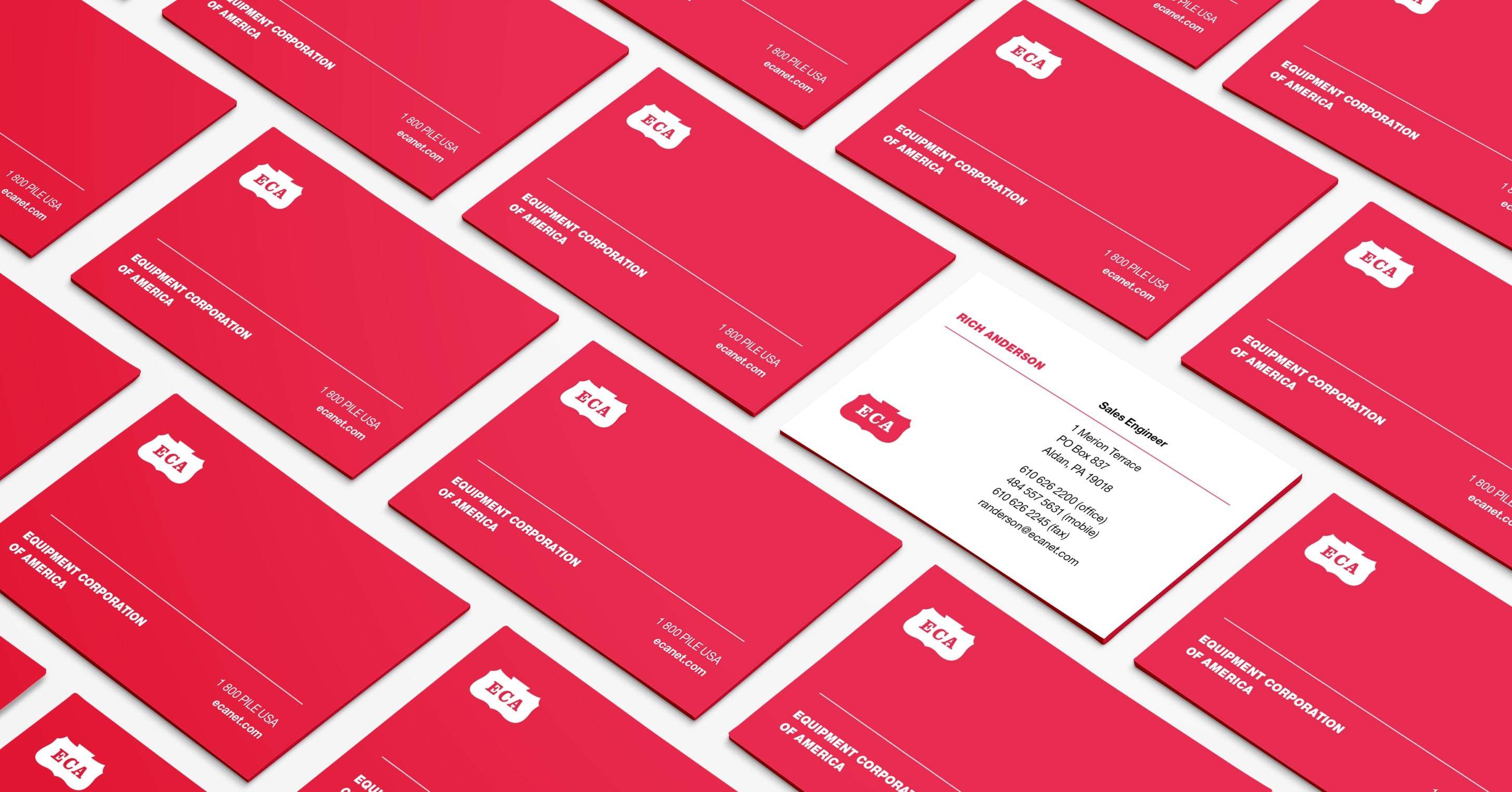 Eca Identity Business Cards Fullwidth