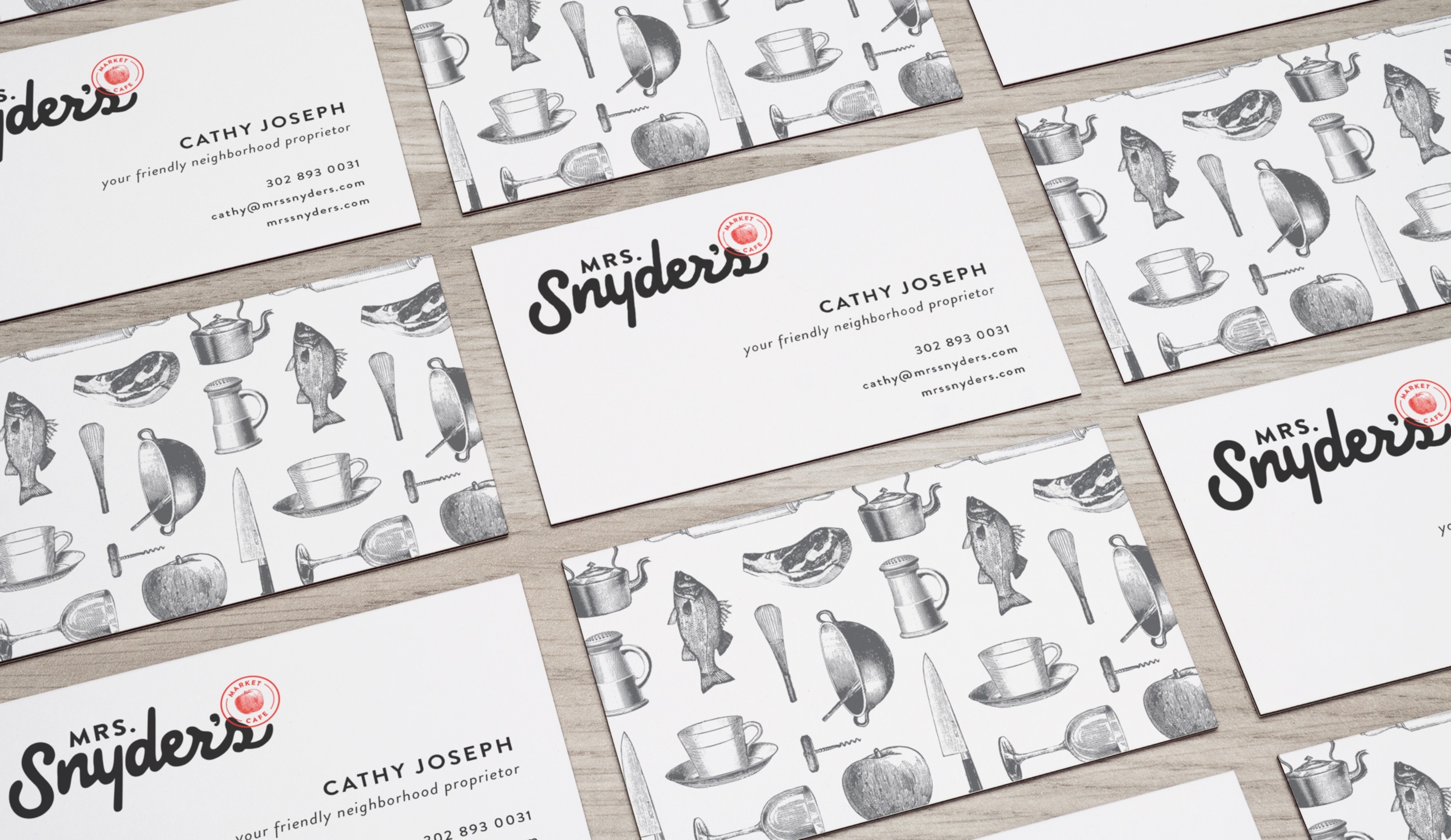 Mrs Snyder's  Business Cards