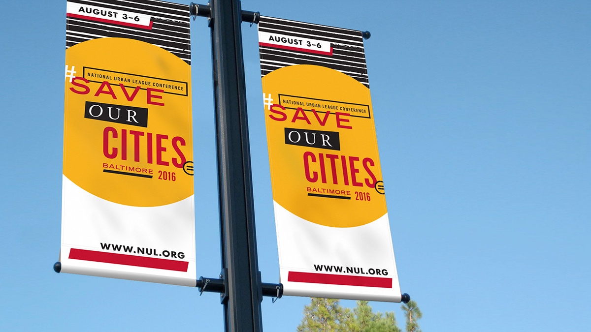 Nul 2016 Conference Lamp Post Signs