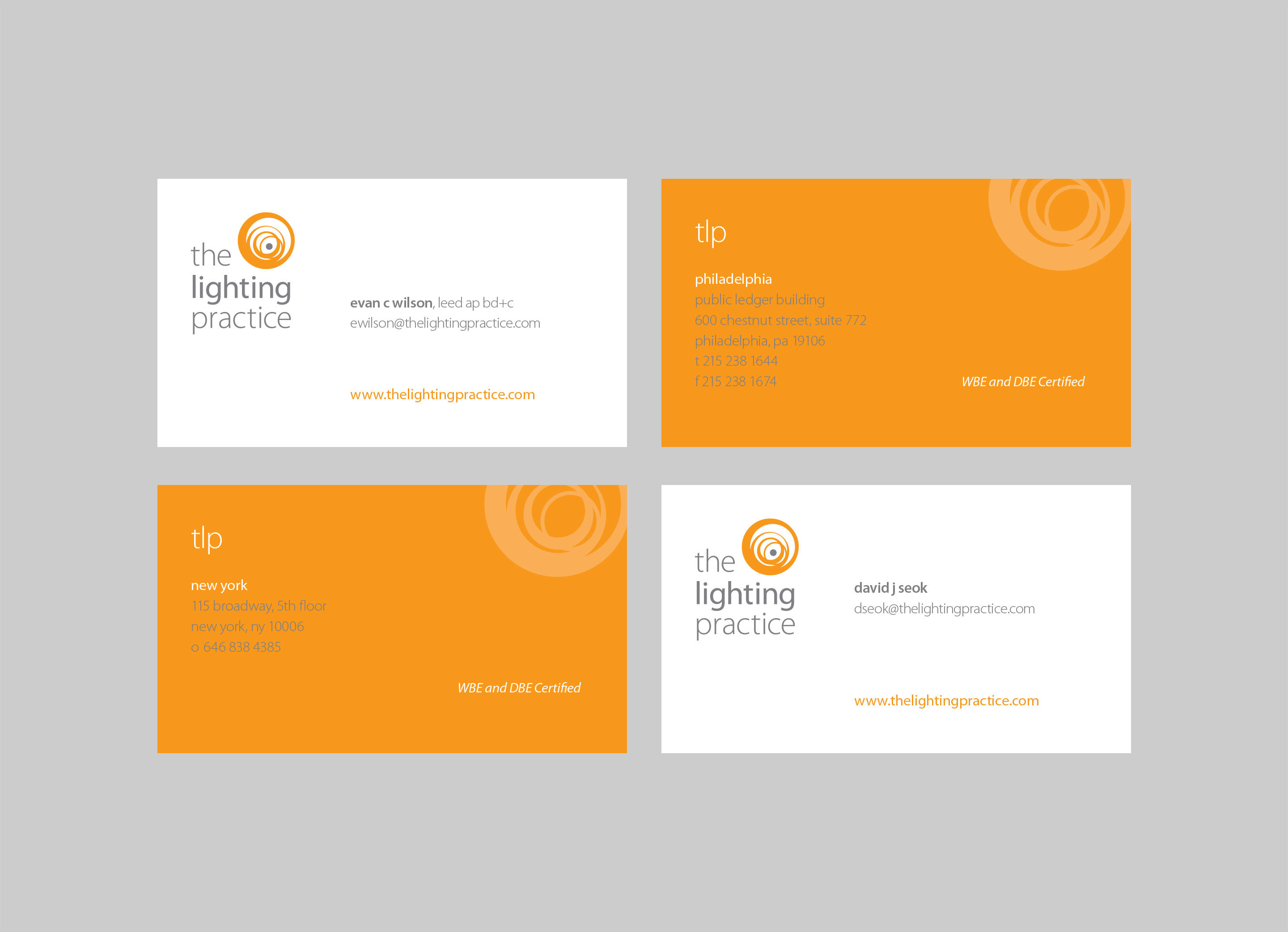 Tlp Stationery Biz Cards