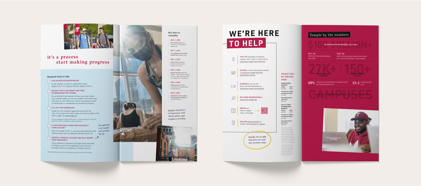 Untuck temple brochure mockups end